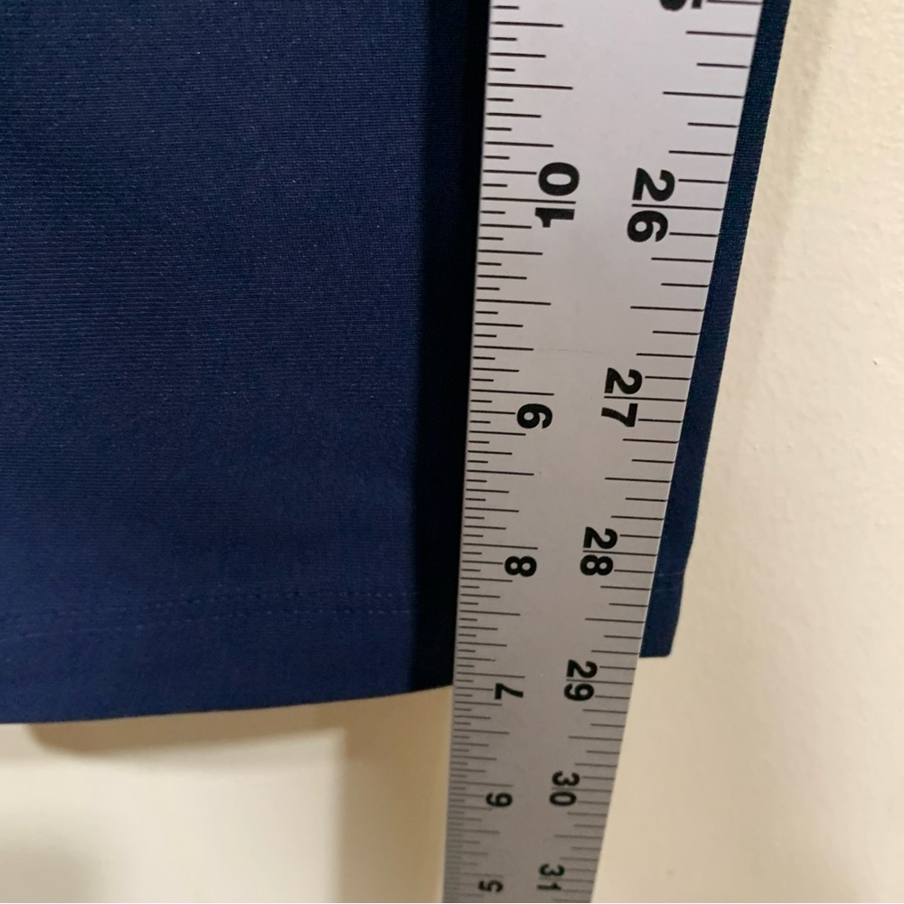 NEW Fabletics Pants Mens 34x32 Navy The Don 5 Pocket Slim Stretch Chino - Picture 7 of 10